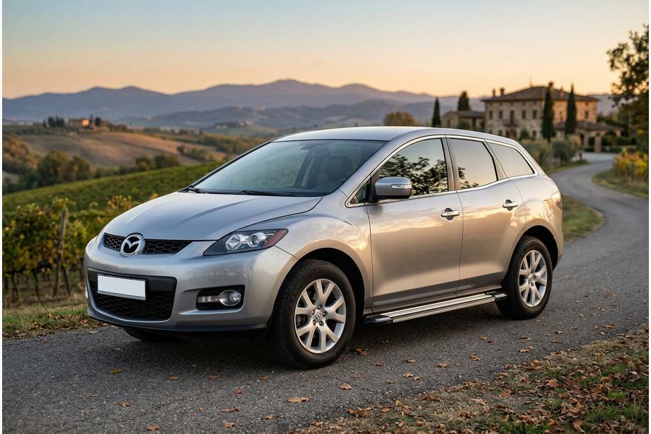 Mazda CX-7 2006–2012 Rainbow zijtreden (set van 2, aluminium) Image