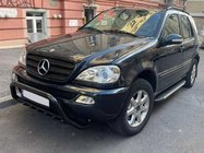 Mercedes ML W163 1997–2005 Bullbar WT003 Black (RVS) foto 1