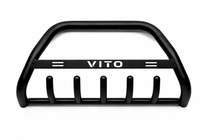 Mercedes Vito/V-klasse W447 2014– Bullbar WT004 Black (RVS) foto 1