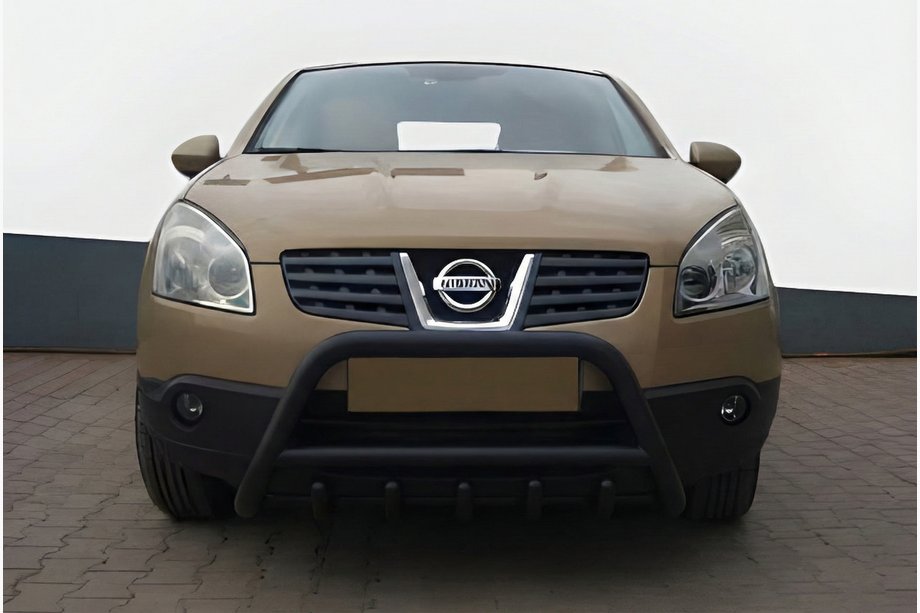 Nissan Qashqai 2010–2014 Bullbar WT003 Black (RVS) Image