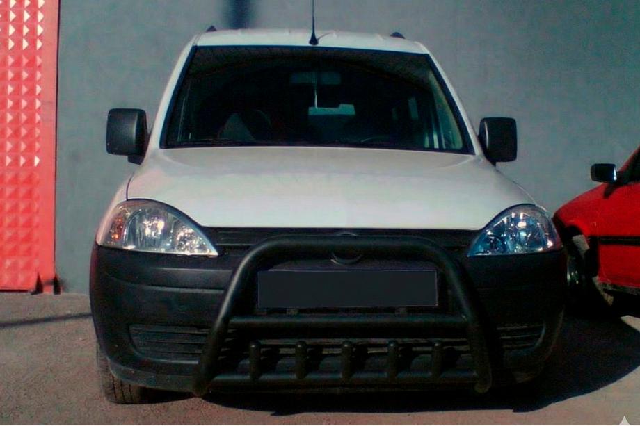 Opel Combo 2002–2012 Bullbar WT003 Black (RVS) Image