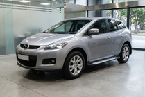 Mazda CX-7 2006–2012 Side steps Allmond Grey (set van 2, aluminium) foto 1
