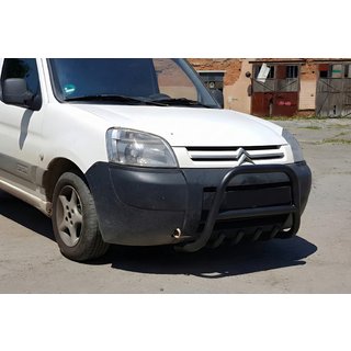 Bullbar WT003 Black (RVS) Peugeot Partner 1996–2008 foto 3