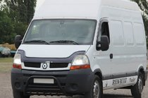 Renault Master 1998–2010 Voorbumperbeugel WT003 Black (RVS) foto 1