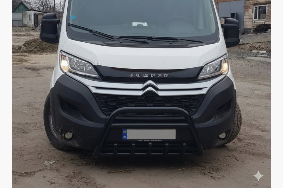 Opel Movano 2021– Voorbumperbeugel WT003 Black (RVS) Image