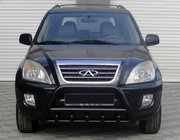 Chery Tiggo 1 2005–2016 Bullbar WT003 Black (RVS) foto 1