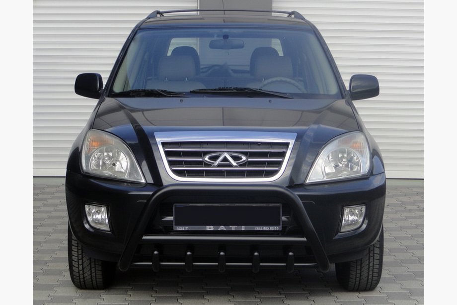 Chery Tiggo 1 2005–2016 Bullbar WT003 Black (RVS) Image