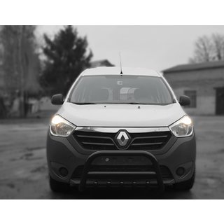 Bullbar WT003 Black (RVS) Renault Lodgy 2013–2022 foto 3