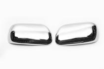 Toyota Corolla 2002–2007 Chrom spiegelkappen 2002-2005 (2 stuks, kunststof) foto 3