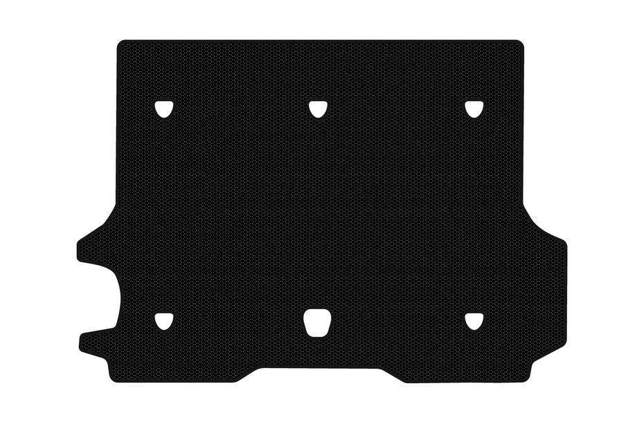 Chevrolet Trailblazer 2002–2012 Rubberen kofferbakmat Carsuit (Zwart) Foto 1