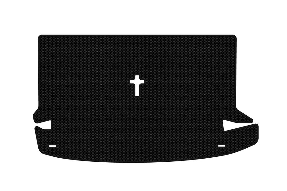 Dacia Lodgy 2012–2022 Rubberen kofferbakmat Carsuit (7-persoons, zwart) Image