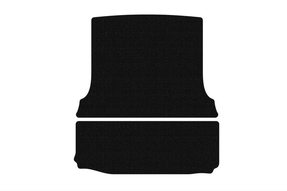 Fiat Fiorino/Qubo 2008–2024 Rubberen kofferbakmat Carsuit (Cargo, zwart) Foto 1