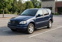 Mercedes ML W163 1997–2005 Zijtreden RedLine V1 (2 stuks, aluminium) foto 1
