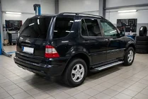 Mercedes ML W163 1997–2005 Side steps Line (2 stuks, aluminium) foto 1