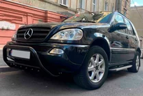 Mercedes ML W163 1997–2005 Duru side steps (2 stuks, aluminium) foto 6