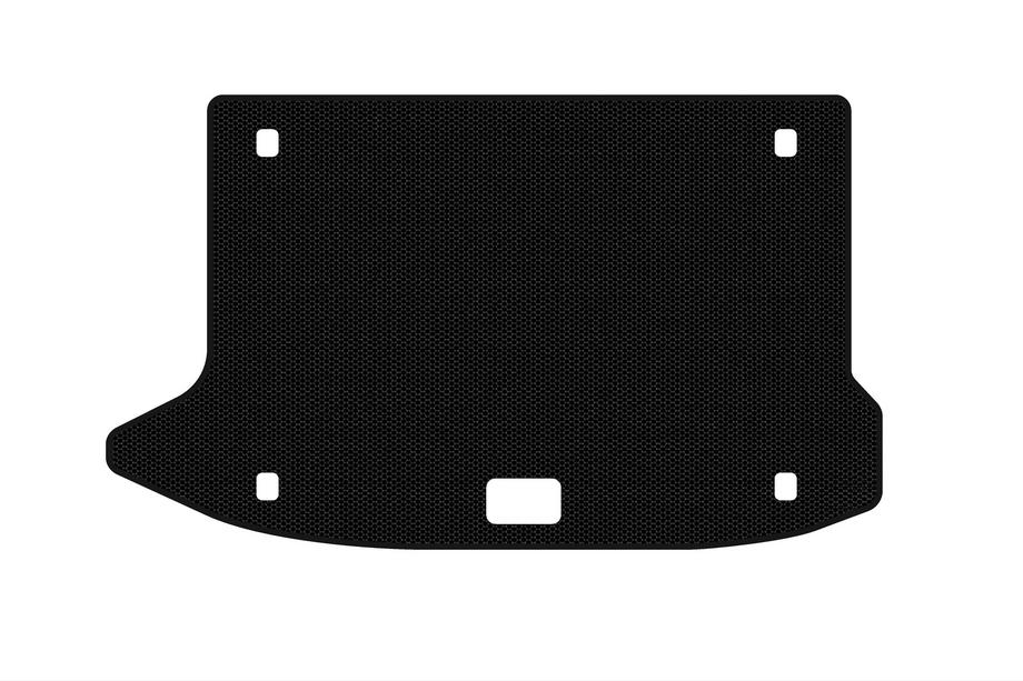 Hyundai Kona 2017–2023 Rubberen kofferbakmat Carsuit V3 (Zwart) Image