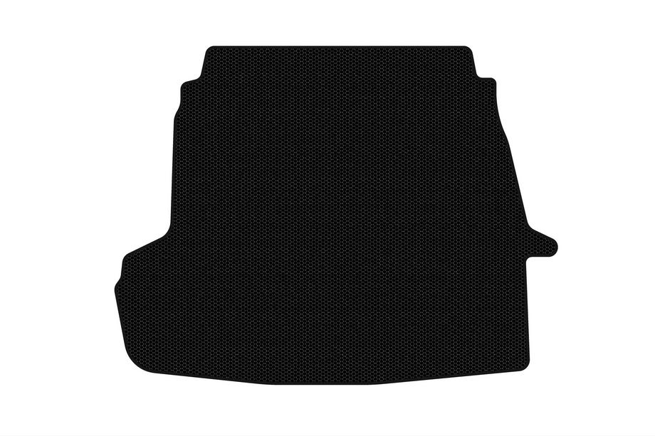 Hyundai Sonata YF 2010–2014 Rubberen kofferbakmat Carsuit V-2 (Zwart) Foto 1