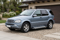 Mercedes ML W163 1997–2005 Rainbow zijtreden (set van 2, aluminium) foto 1