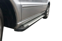 Mercedes ML W163 1997–2005 Side steps Allmond Grey (2 stuks, aluminium) foto 1