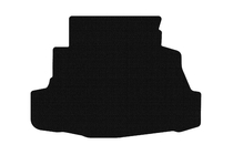 Nissan Primera P12 2002–2007 Rubberen kofferbakmat Carsuit (SD, zwart) foto 1