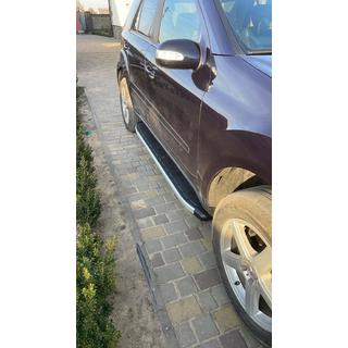 Fullmond side steps (2 stuks, aluminium) foto 2