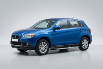 Mitsubishi ASX 2010–2023 Duru side steps (2 stuks, aluminium) foto 1