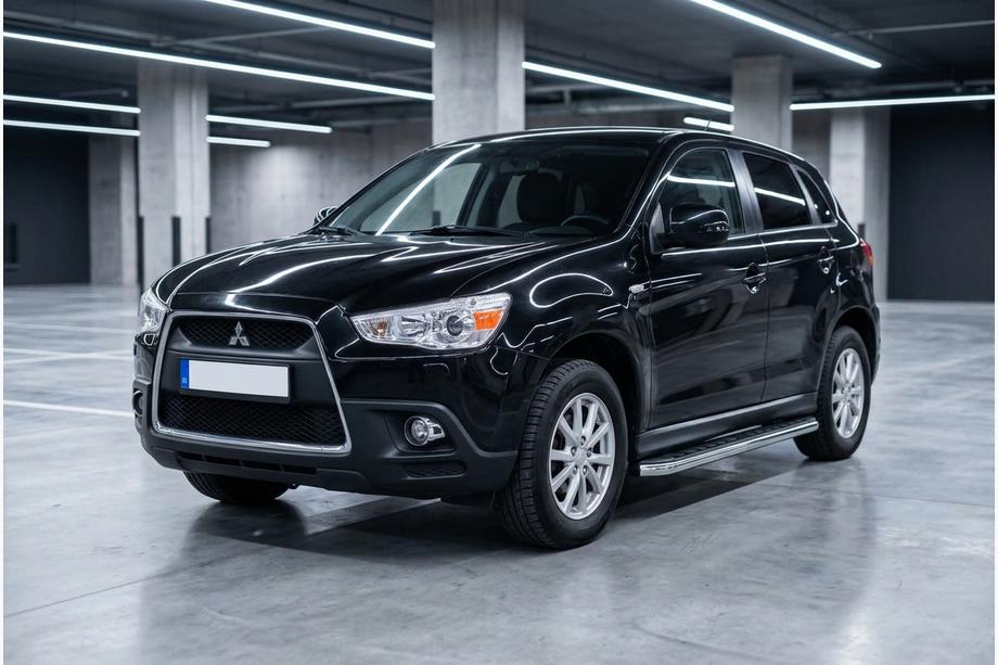 Mitsubishi ASX 2010–2023 Maydos V1 zijtreden (set 2 stuks, aluminium + RVS) Image