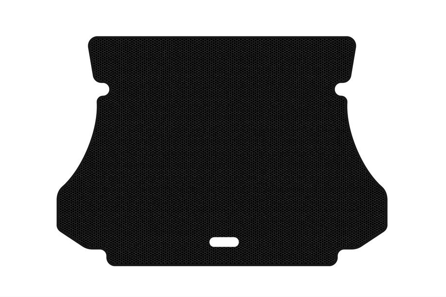 Hyundai Santa Fe 1 2000–2006 Rubberen kofferbakmat Carsuit (Zwart) Image