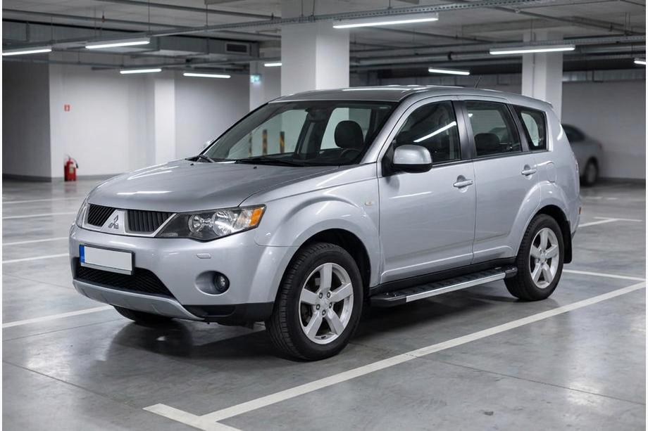 Mitsubishi Outlander 2006–2012 Zijtreden RedLine V1 (2 stuks, aluminium) Image
