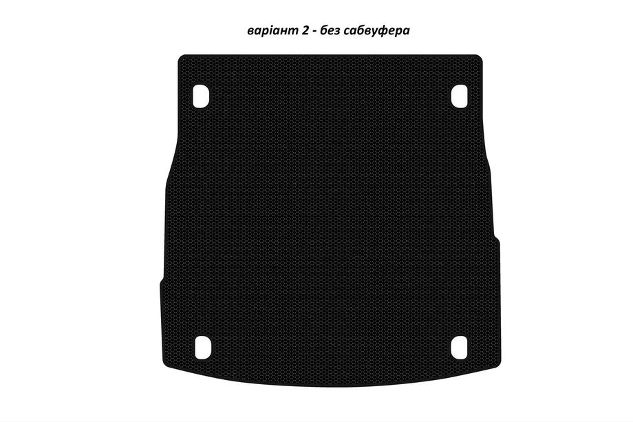 Alfa Romeo Stelvio 2016– Rubberen kofferbakmat Carsuit V-2 (zonder subwoofer, zwart) Image