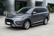 Mitsubishi Outlander 2012–2021 Side steps Fullmond (2 stuks, aluminium) foto 1