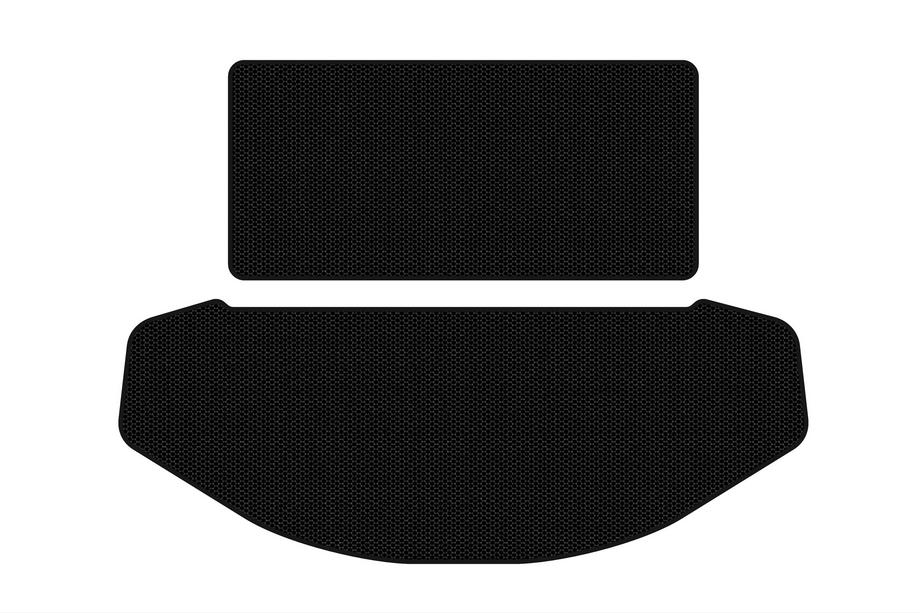 Mazda CX-9 2017– Rubberen kofferbakmat Carsuit (rugleuning + kofferbak, 7-zits, zwart) Image
