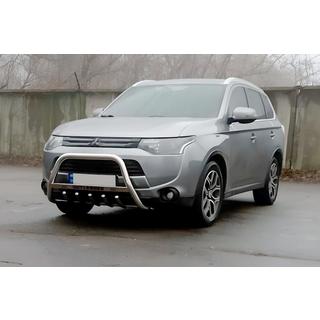 Bullbar WT004 (RVS) Mitsubishi Outlander 2012–2021 foto 2