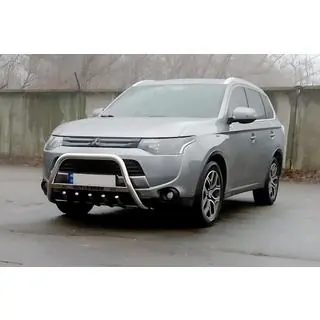 Bullbar WT004 (RVS) Mitsubishi Outlander 2012–2021 foto 2