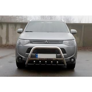 Bullbar WT004 (RVS) Mitsubishi Outlander 2012–2021 foto 3