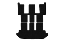 Peugeot 807 2002–2014 Rubberen kofferbakmat Carsuit V2 (Zwart) foto 1
