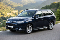 Mitsubishi Outlander 2012–2021 Sunrise side steps (set van 2, aluminium) foto 1