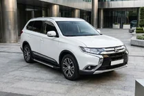 Mitsubishi Outlander 2012–2021 Zijtreden RedLine V1 (2 stuks, aluminium) foto 1