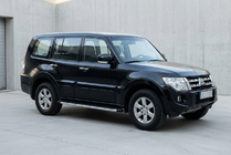 Mitsubishi Pajero Wagon IV 2006–2021 Side steps Fullmond (2 stuks, aluminium) foto 1