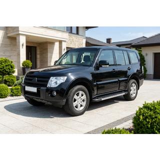 Zijtreden RedLine V1 (2 stuks, aluminium) Mitsubishi Pajero Wagon IV 2006–2021 foto 1