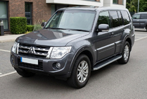 Mitsubishi Pajero Wagon IV 2006–2021 Tayga side steps (2 stuks, aluminium) foto 1