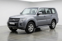 Mitsubishi Pajero Wagon IV 2006–2021 Rainbow zijtreden (set van 2, aluminium) foto 1