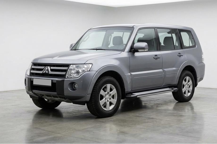 Mitsubishi Pajero Wagon IV 2006–2021 Rainbow zijtreden (set van 2, aluminium) Image