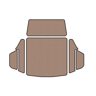 Rubberen kofferbakmat Carsuit (SD, beige) Acura TLX 2014–2020 foto 1