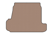 Audi 80/90 1987–1996 Rubberen kofferbakmat Carsuit (1991-1996, Sedan, beige) foto 1