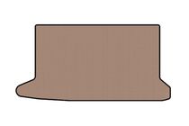 Audi A2 1999–2005 Rubberen kofferbakmat Carsuit V-1 (HB, beige) foto 1