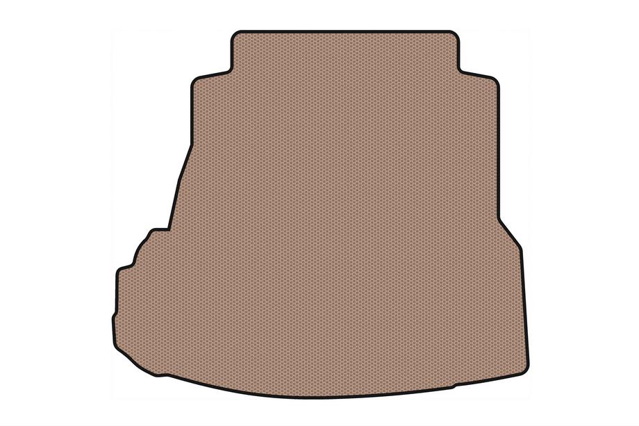 Audi A4 B5 1994–2001 Rubberen kofferbakmat Carsuit (Sedan, beige) Image