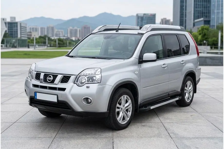 Nissan X-trail T31 2007–2014 Zijtreden RedLine V1 (2 stuks, aluminium) Image