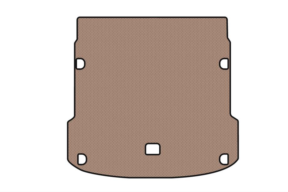 Audi e-Tron 2018–2022 Rubberen kofferbakmat Carsuit (Beige) Image