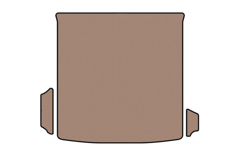 Audi Q8 2018– Rubberen kofferbakmat Carsuit V-1 (Beige) Image